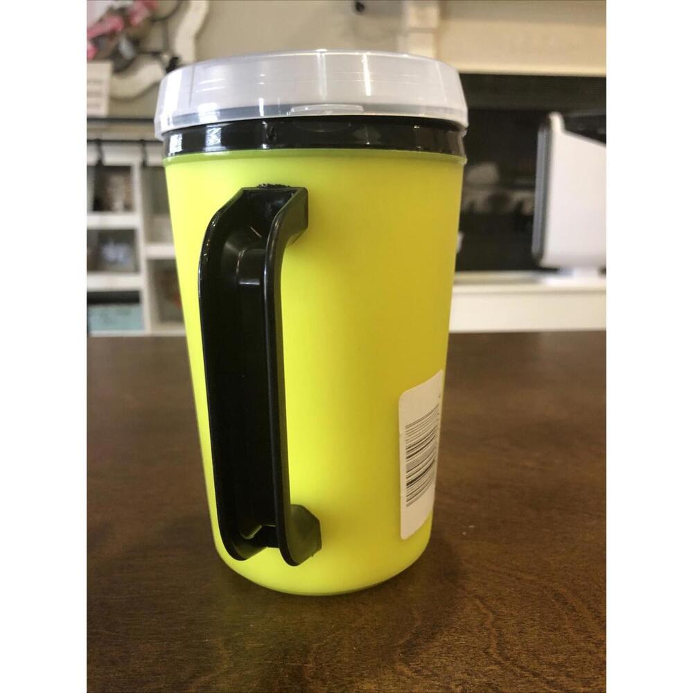 Salem Cigarettes Vintage 90's Aladdin Mug Cup Neon Yellow Fresh On The Scene - Picture 3 of 6